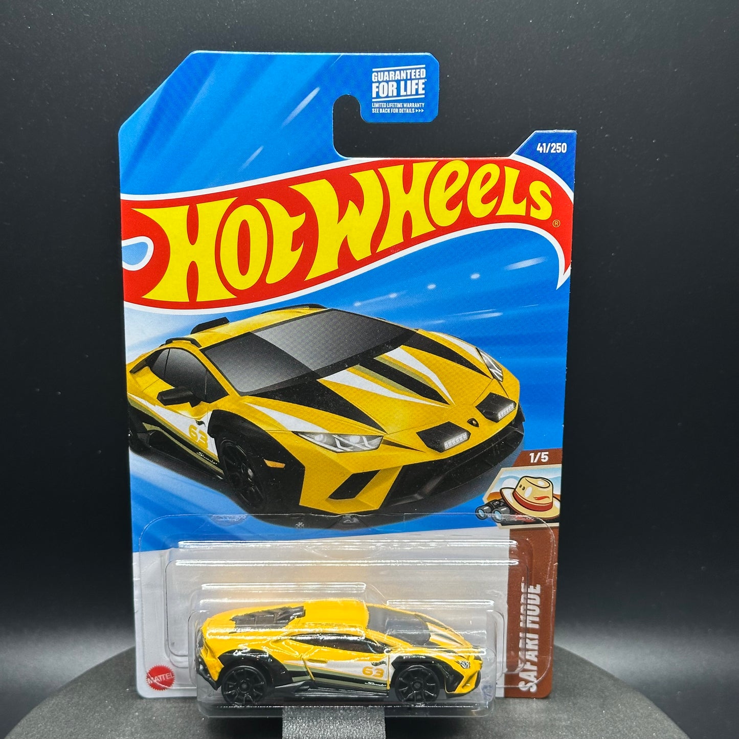 Hot Wheels Lamborghini Huracan Sterrato Yellow