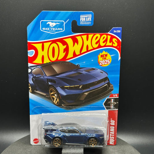 Hot Wheels Ford Mustang GTD Dark Blue