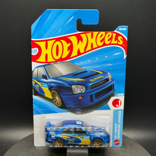 Hot Wheels Subaru Impreza WRX Blue