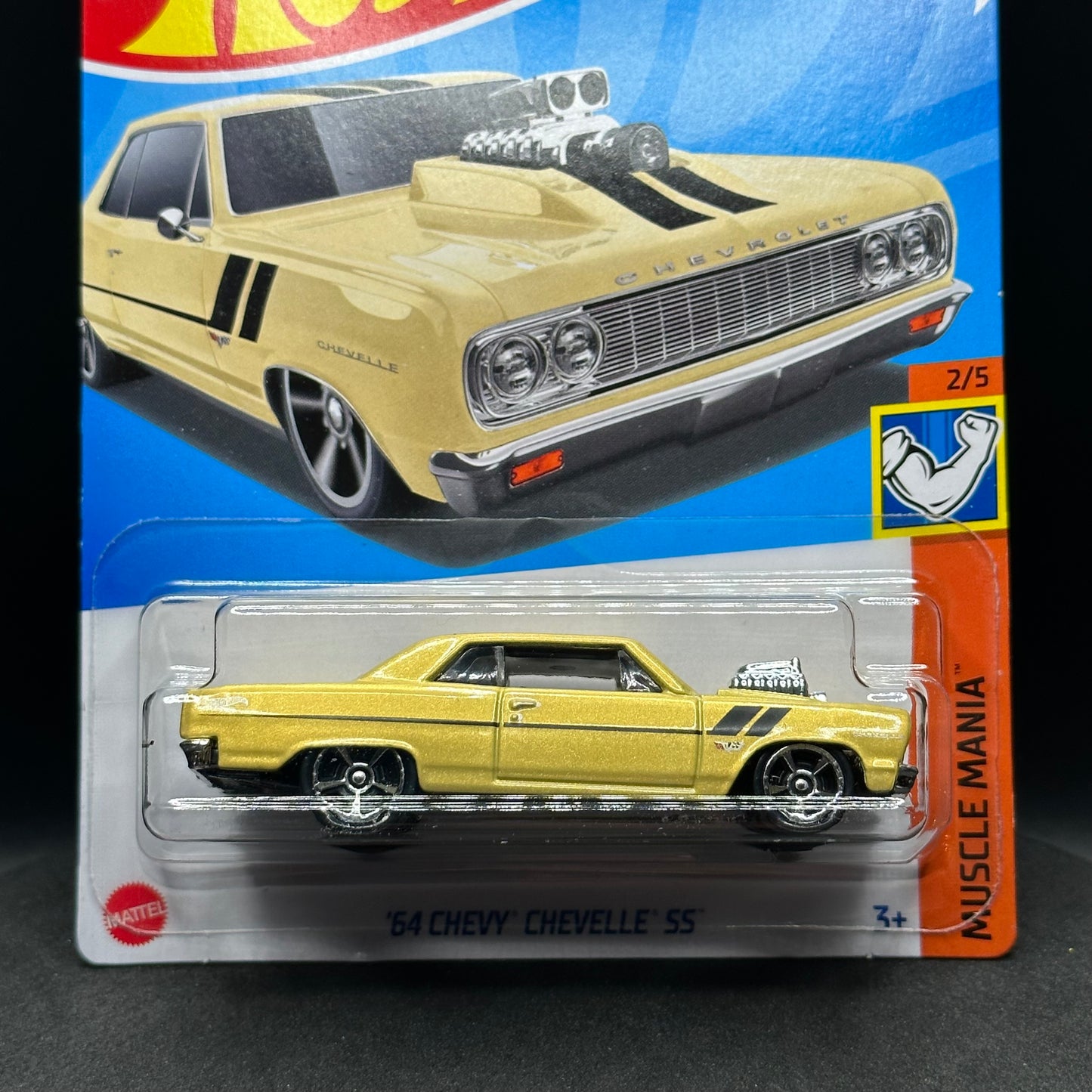 Hot Wheels Chevy Chevelle SS Yellow