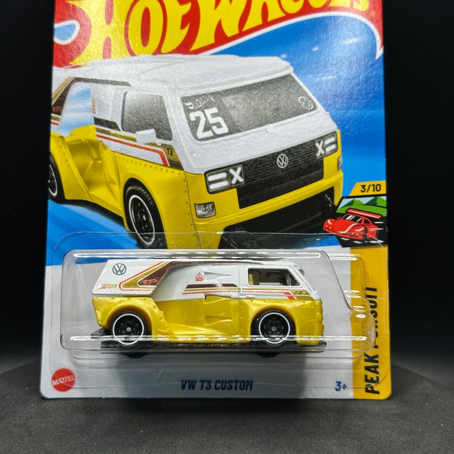 Hot Wheels VW T3 Custom White/Yellow