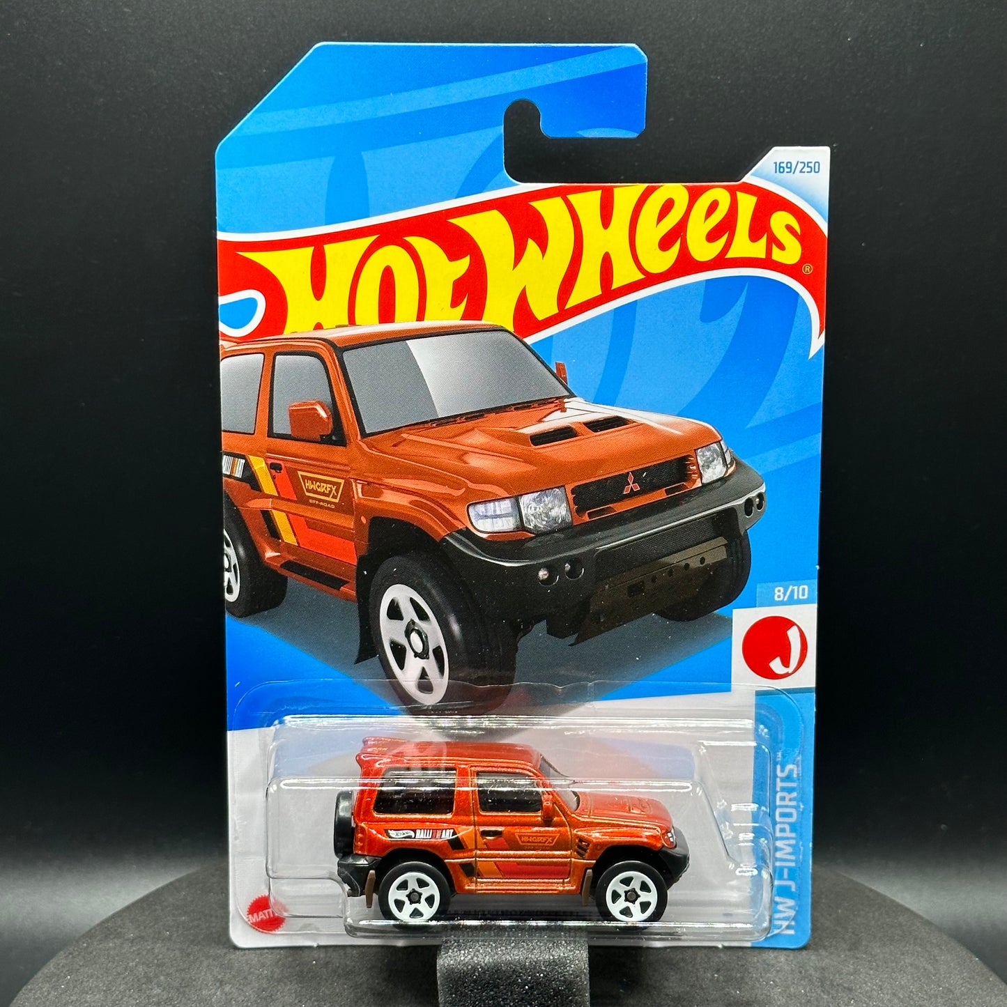 Hot Wheels Mitsubishi Pajero Evolution Orange