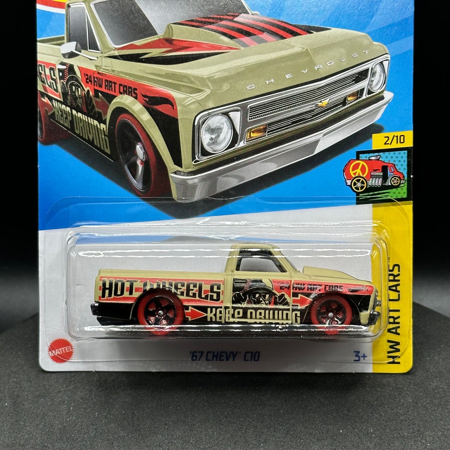 Hot Wheels ‘67 Chevy C10 Tan