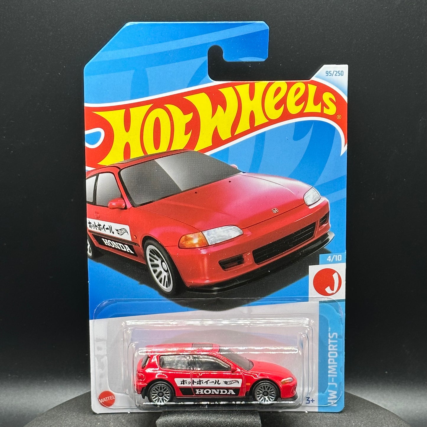 Hot Wheels ‘92 Honda Civic EG Red