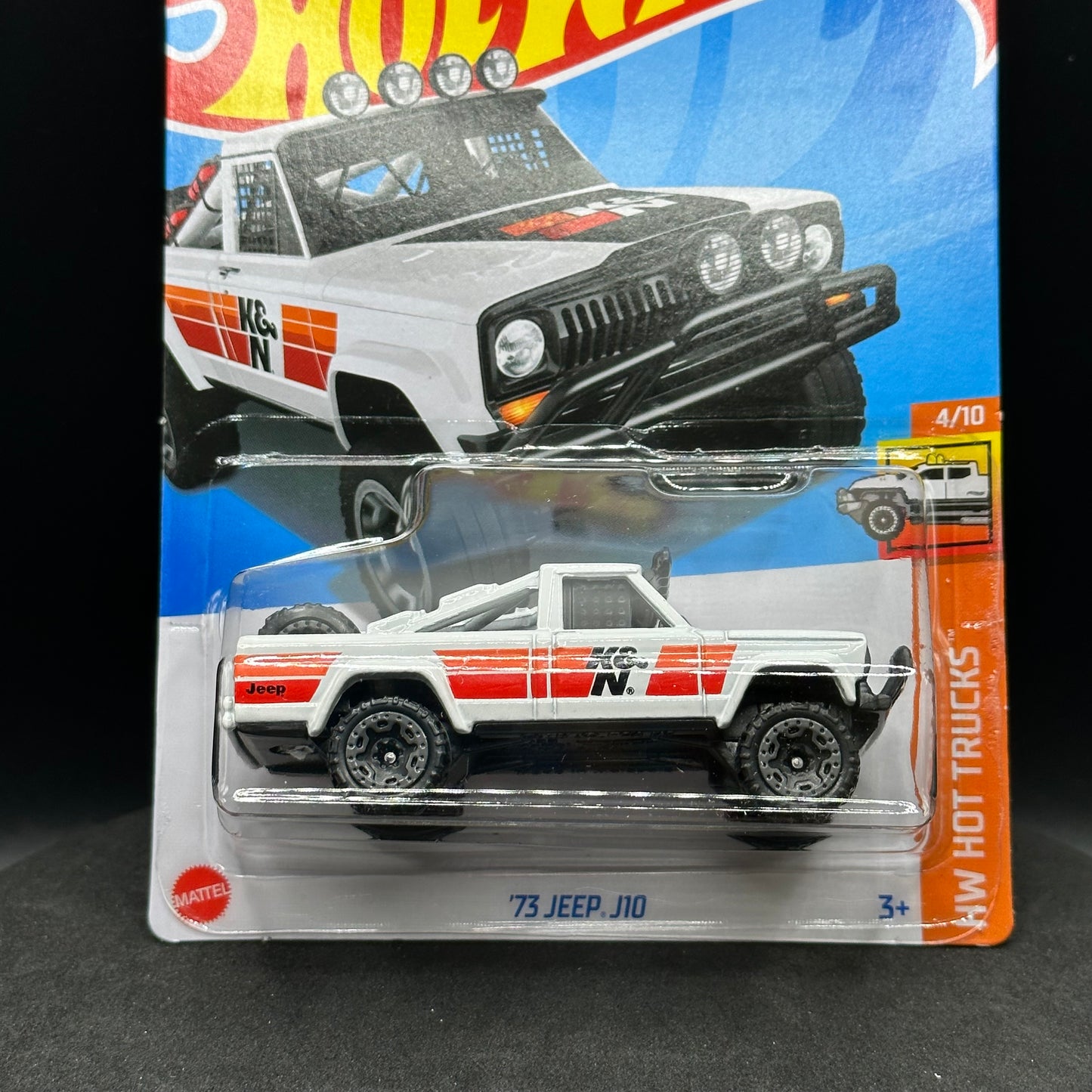 Hot Wheels K&N ‘73 Jeep J10 White