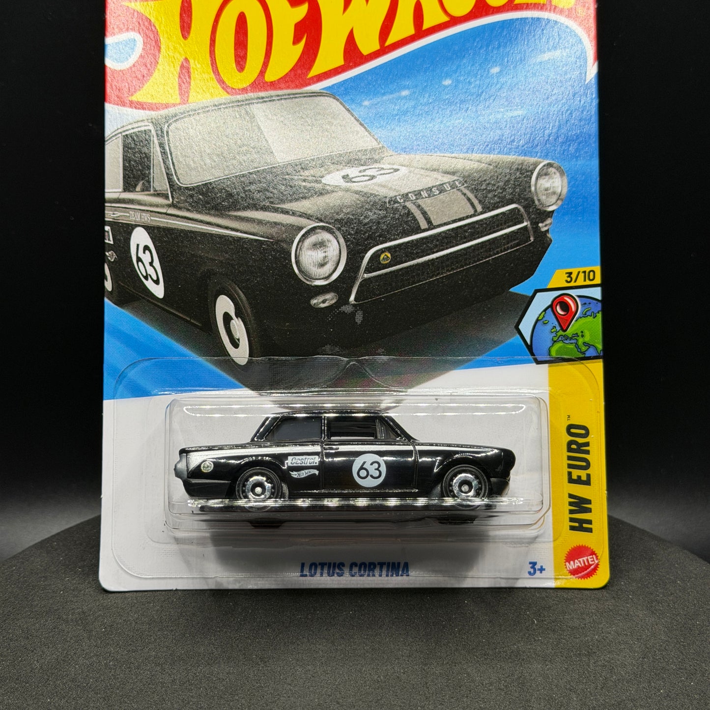 Hot Wheels Lotus Cortina Black