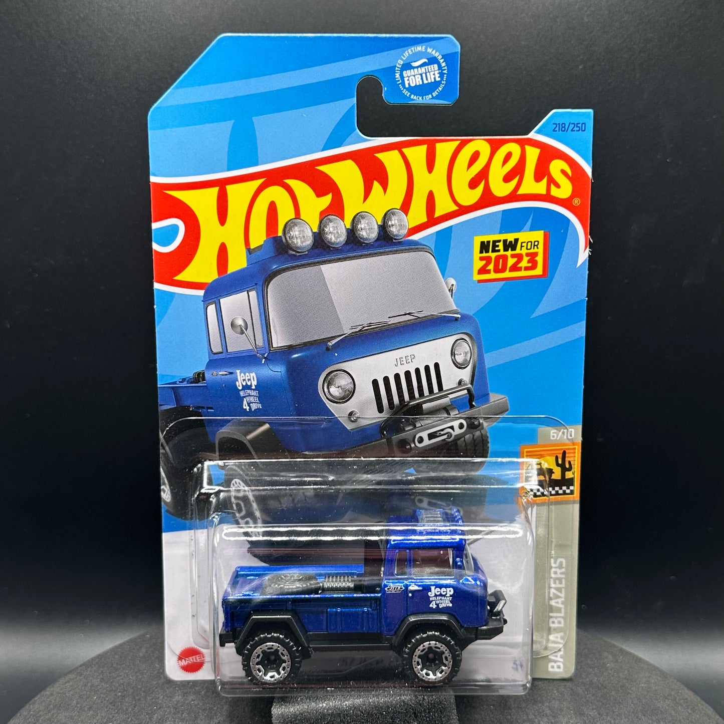 Hot Wheels Jeep FC Blue