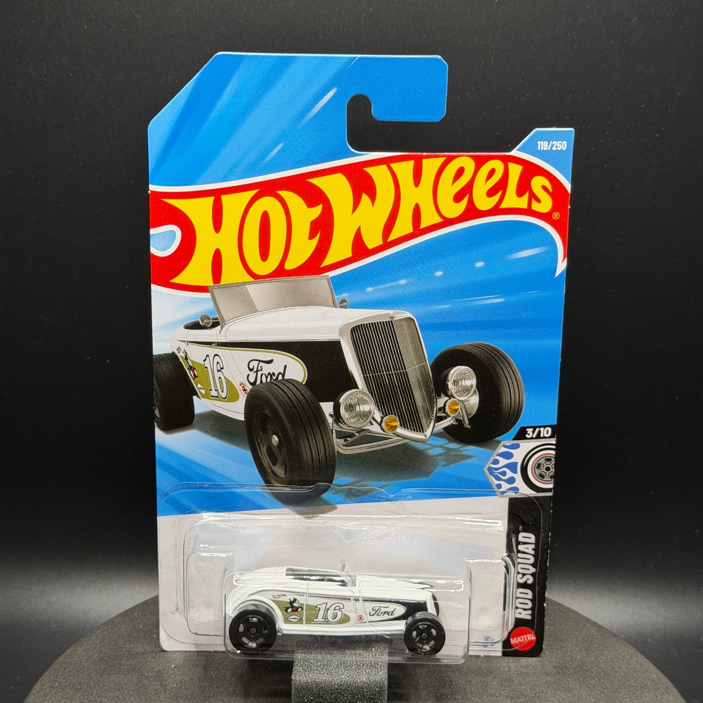 Hot Wheels ‘33 Ford Lo Boy White