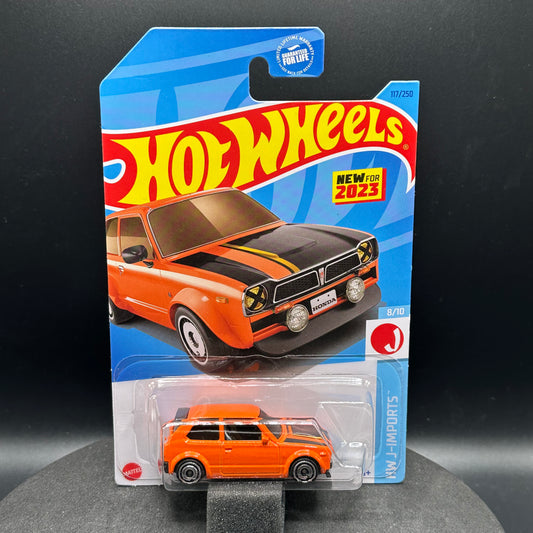 Hot Wheels Honda Civic Custom Orange