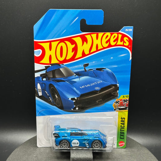Hot Wheels McMurtry Speirling Blue