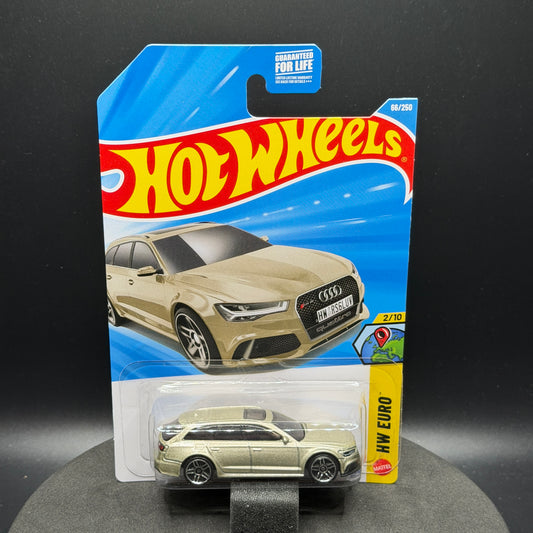 Hot Wheels ‘17 Audi RS 6 Avant Gold