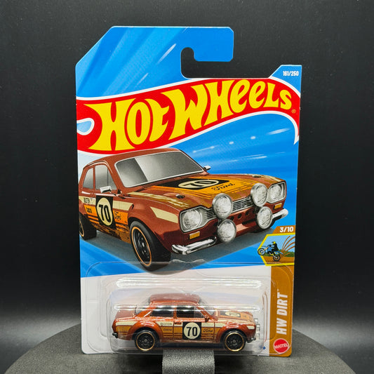 Hot Wheels ‘70 Ford Escort RS1600 Brown