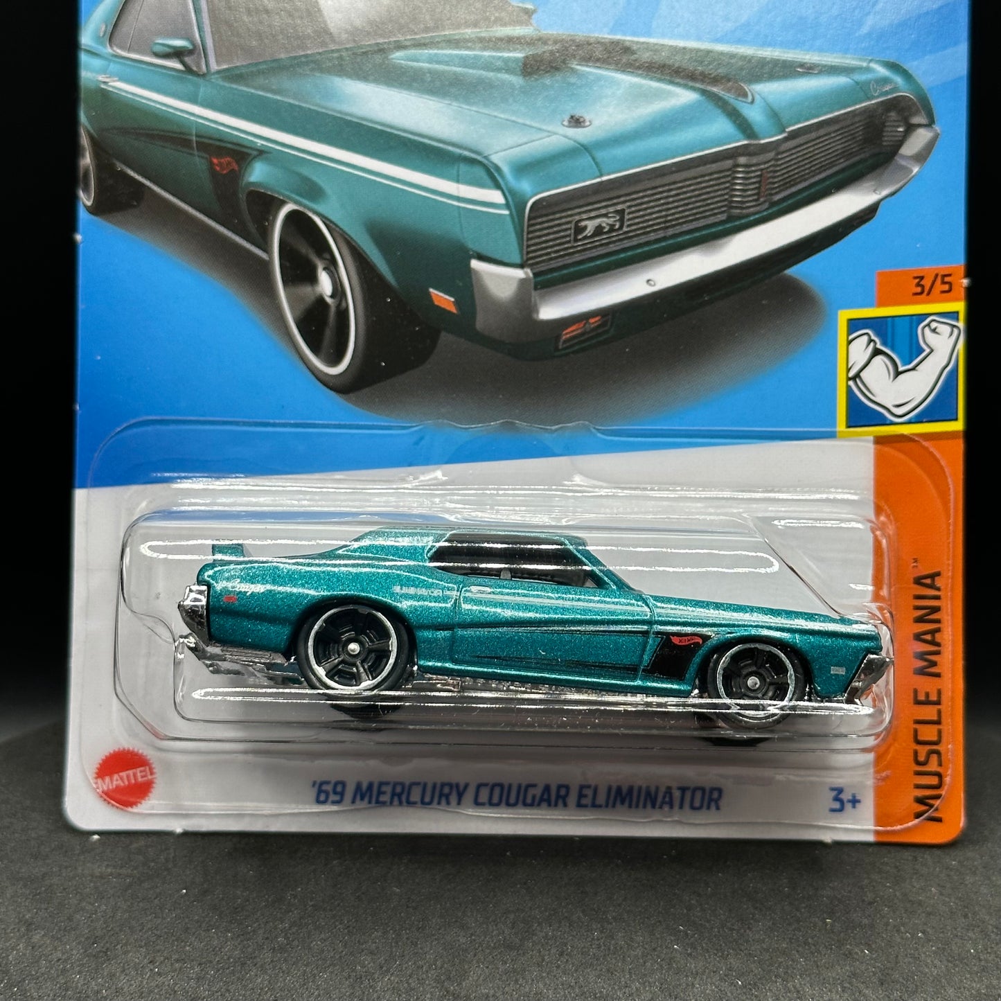 Hot Wheels ‘69 Mercury Cougar Eliminator Teal