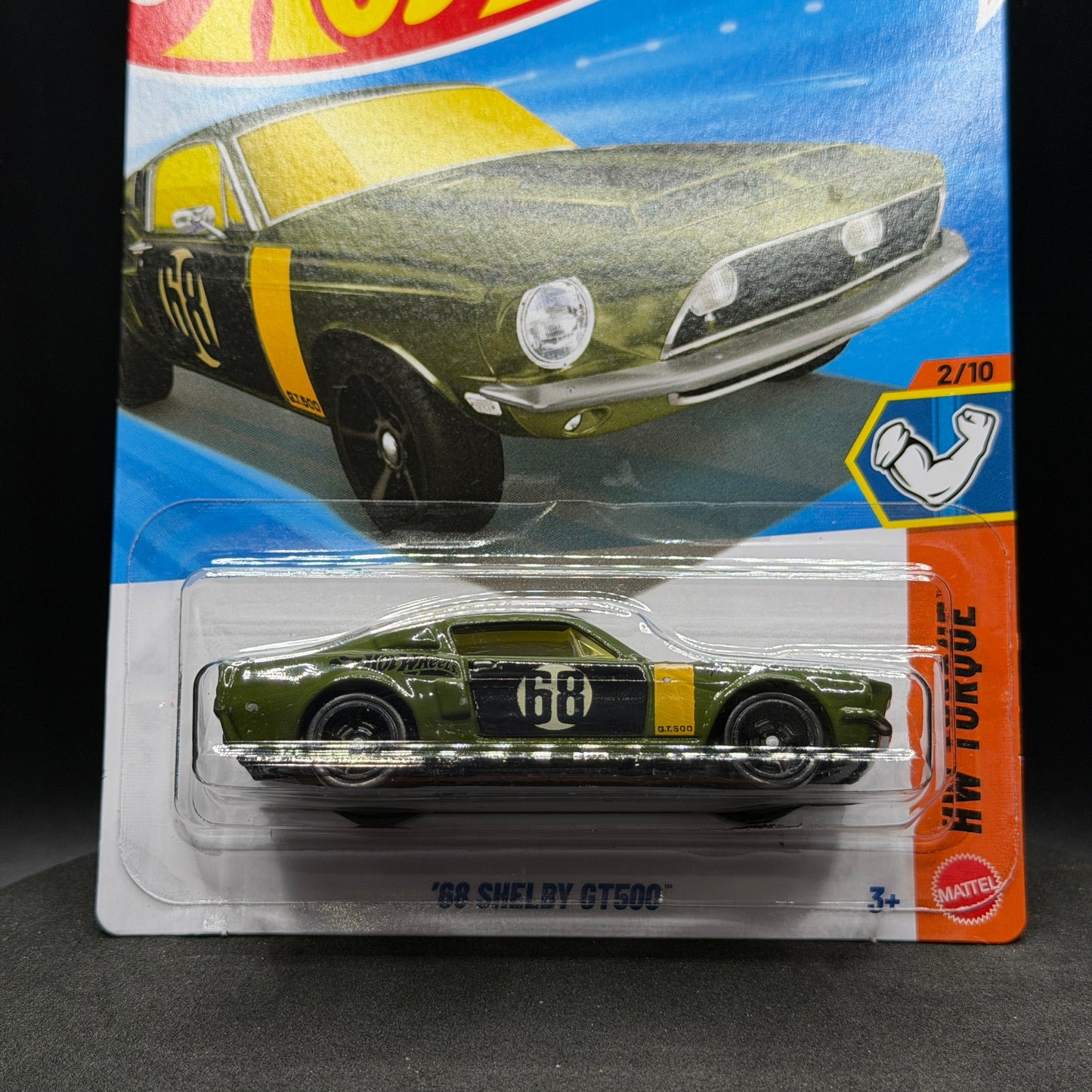 Hot Wheels ‘68 Shelby GT500 OD Green