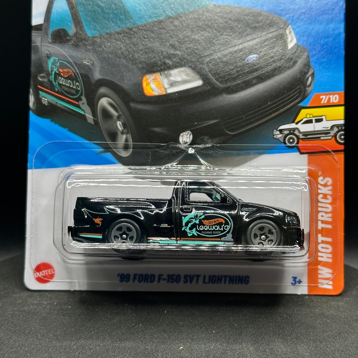 Hot Wheels Ford F150 SVT Lightning Black