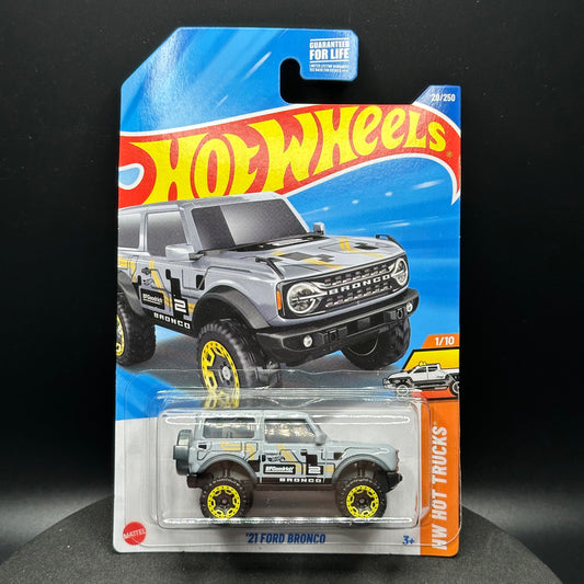 Hot Wheels ‘21 Ford Bronco Gray