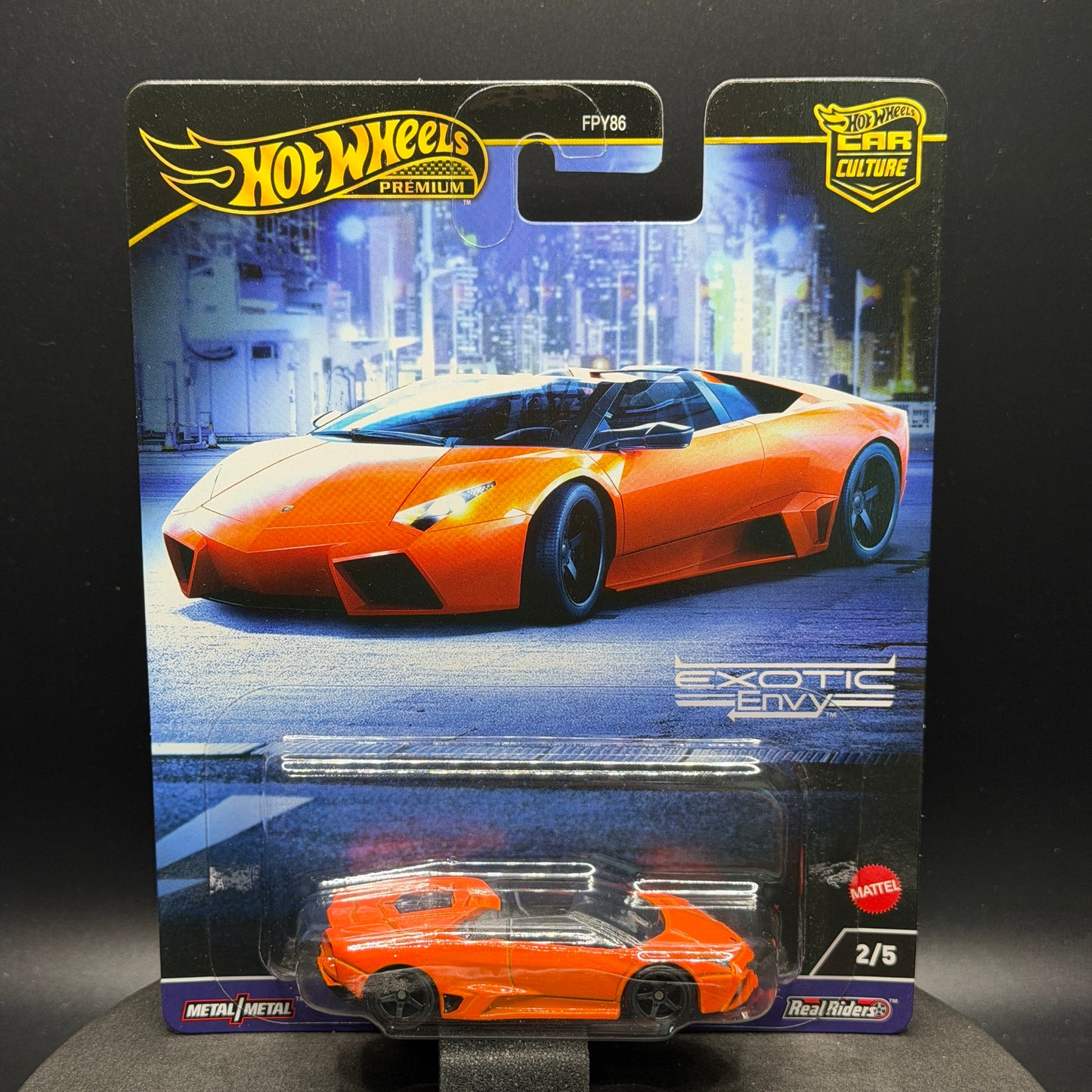 Hot Wheels Premium Lamborghini Reventon Roadster Exotic Envy