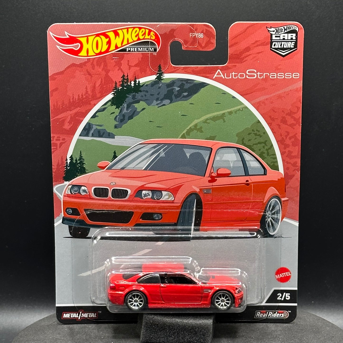 Hot Wheels Premium Auto Strasse BMW M3 Red