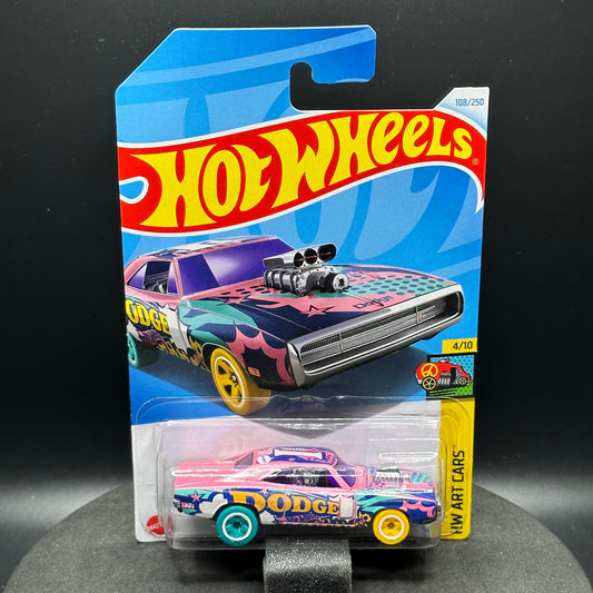 Hot Wheels ‘70 Dodge Charger R/T Pink