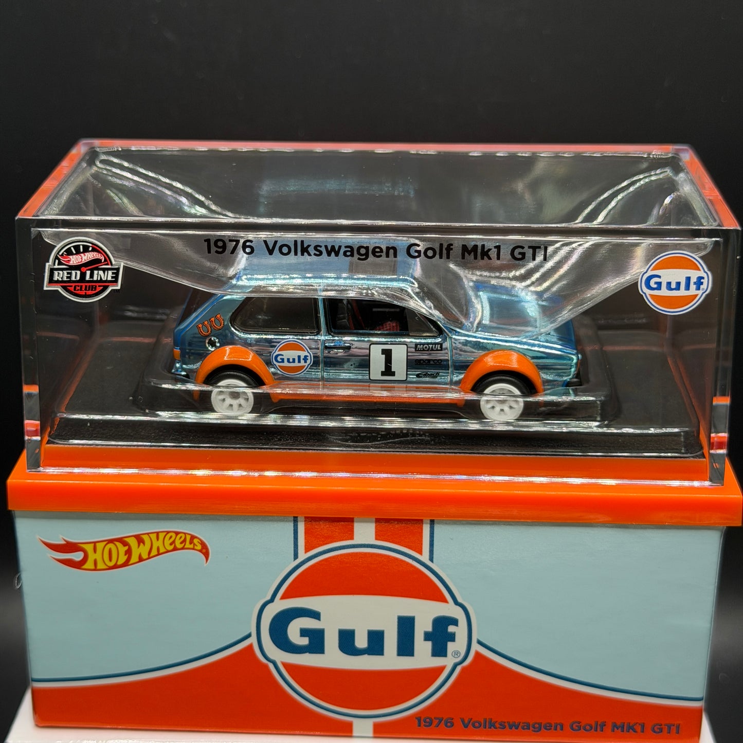Hot Wheels RLC Gulf Volkswagen Golf MK1 GTI