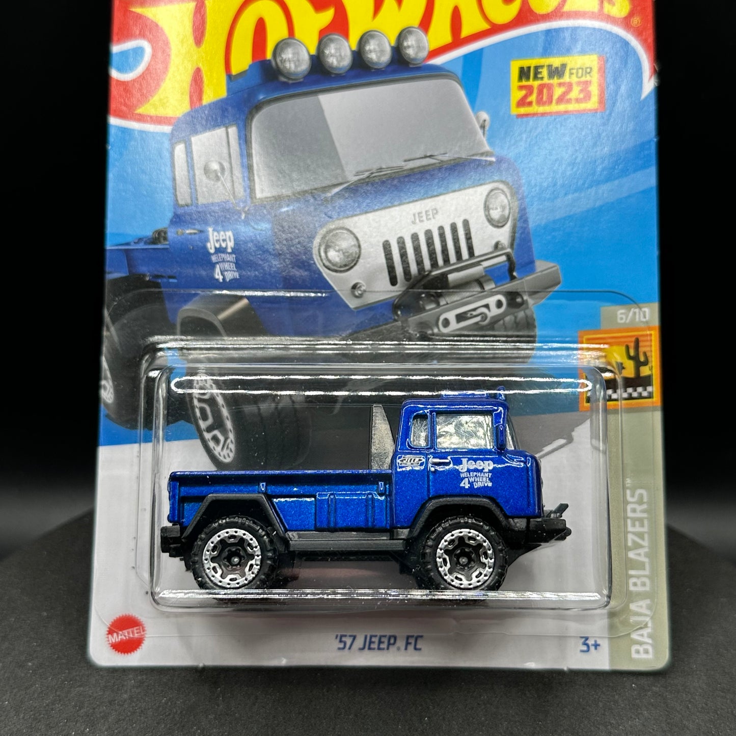 Hot Wheels Jeep FC Blue