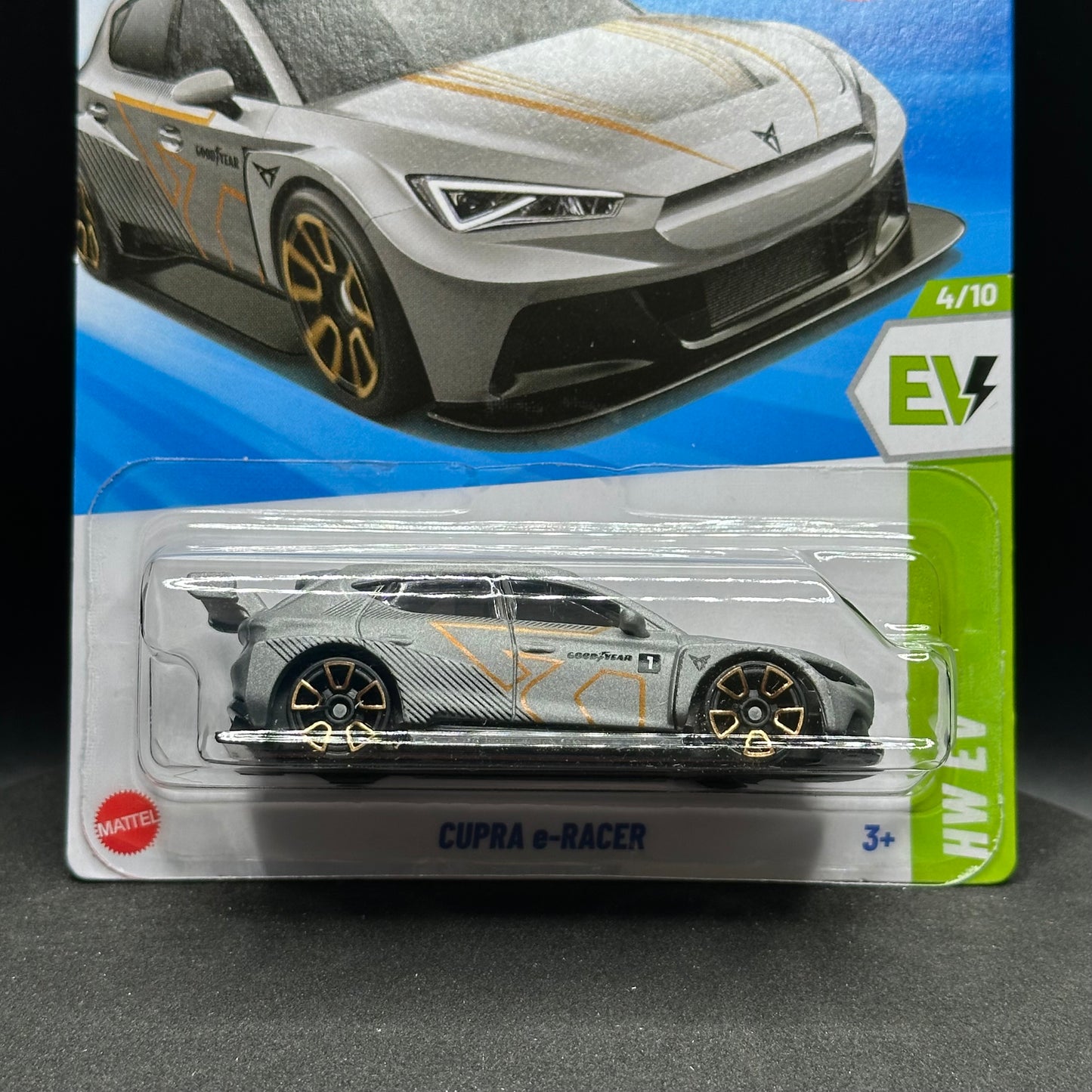Hot Wheels Cupra e Racer Gray