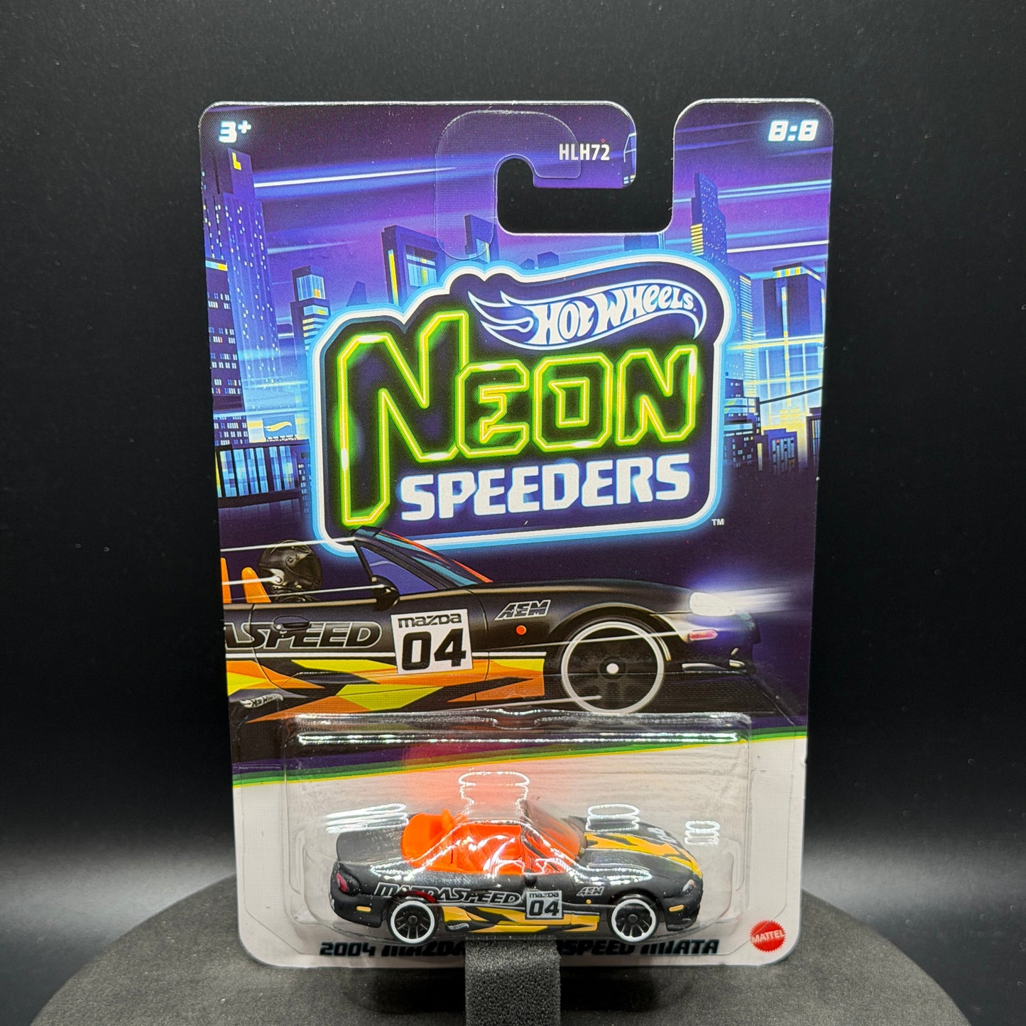 Hot Wheels 2004 Mazda Miata Neon Speeders