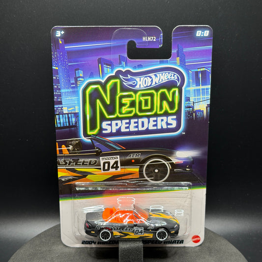 Hot Wheels 2004 Mazda Miata Neon Speeders