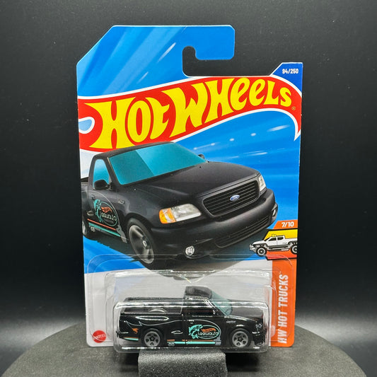 Hot Wheels Ford F150 SVT Lightning Black