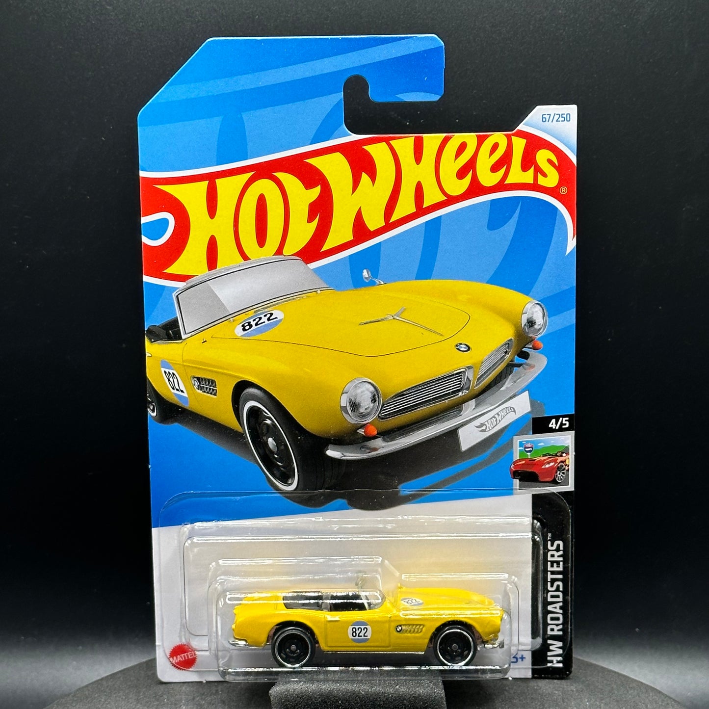 Hot Wheels BMW 507 Yellow