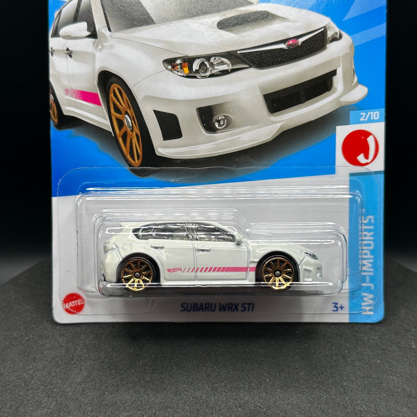 Hot Wheels Subaru WRX STI White