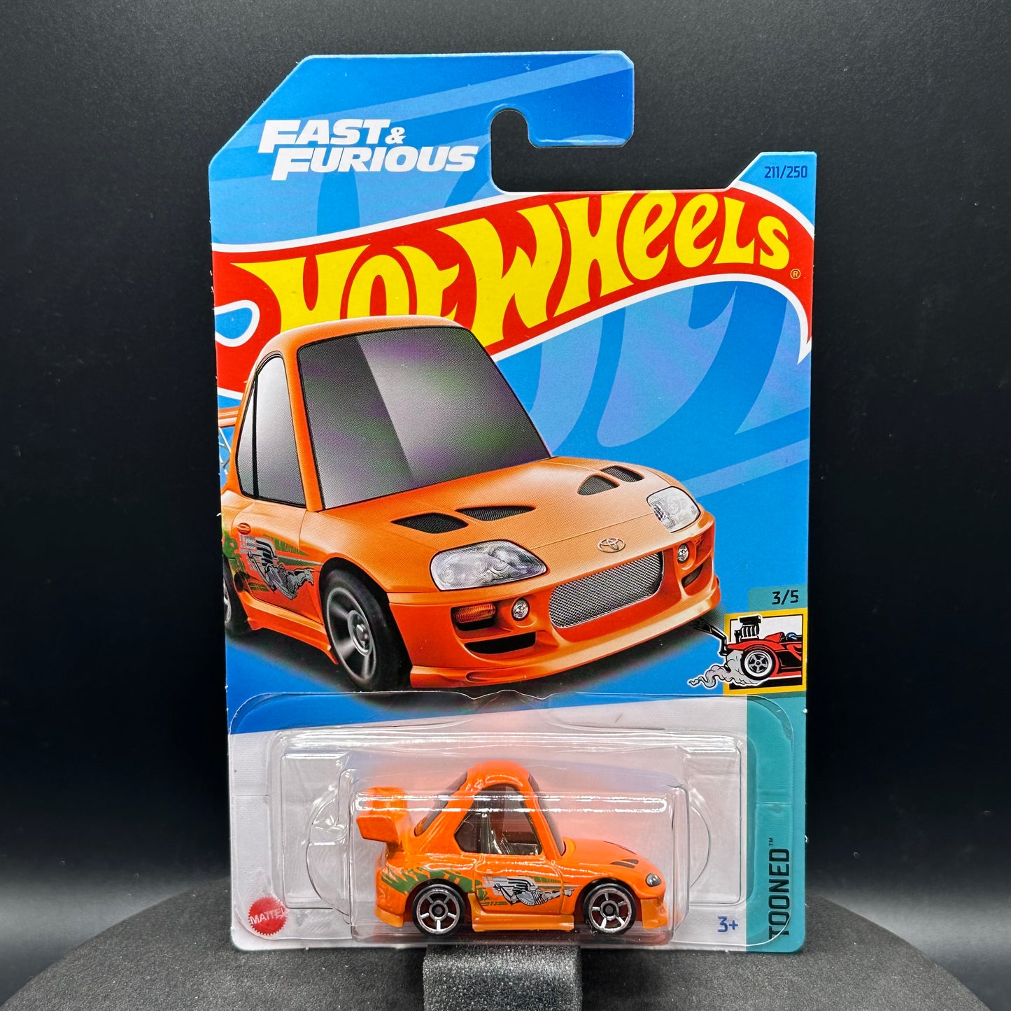 Hot Wheels Tooned Fast & Furious Toyota Supra