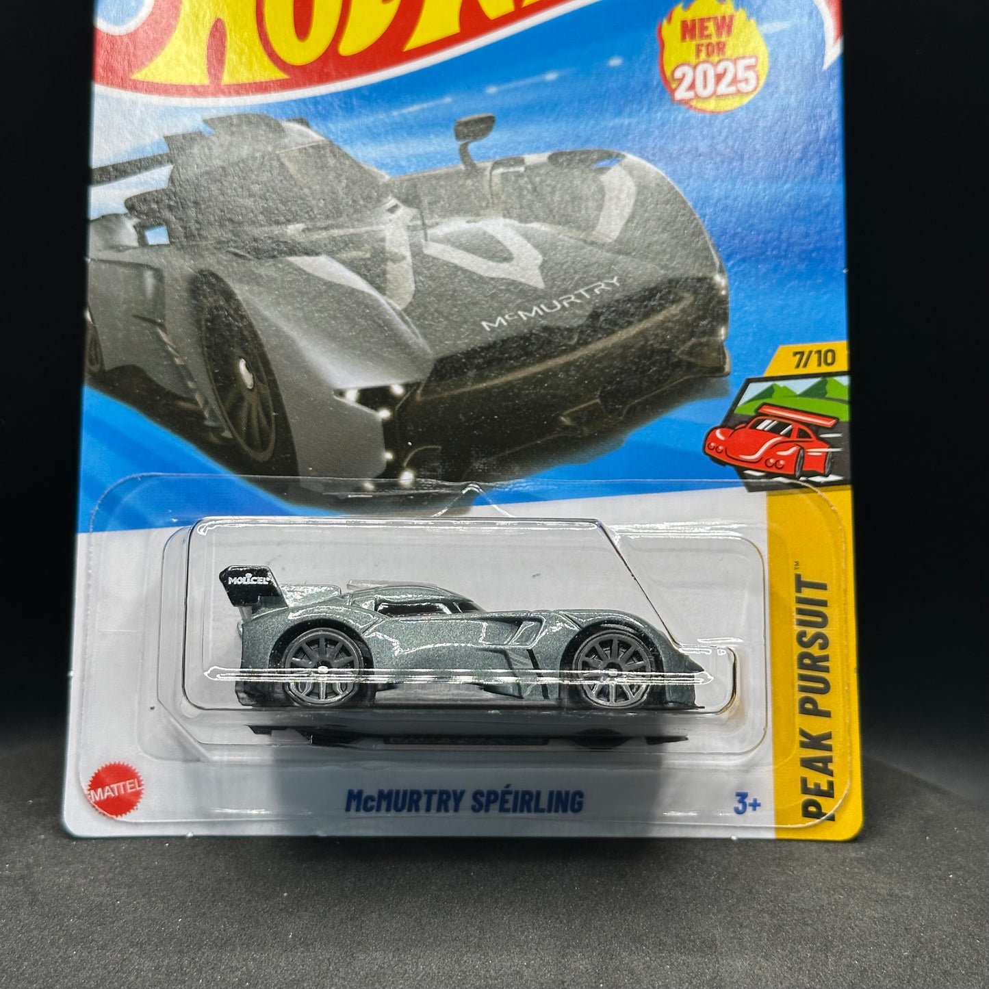 Hot Wheels McMurtry Speirling Gray