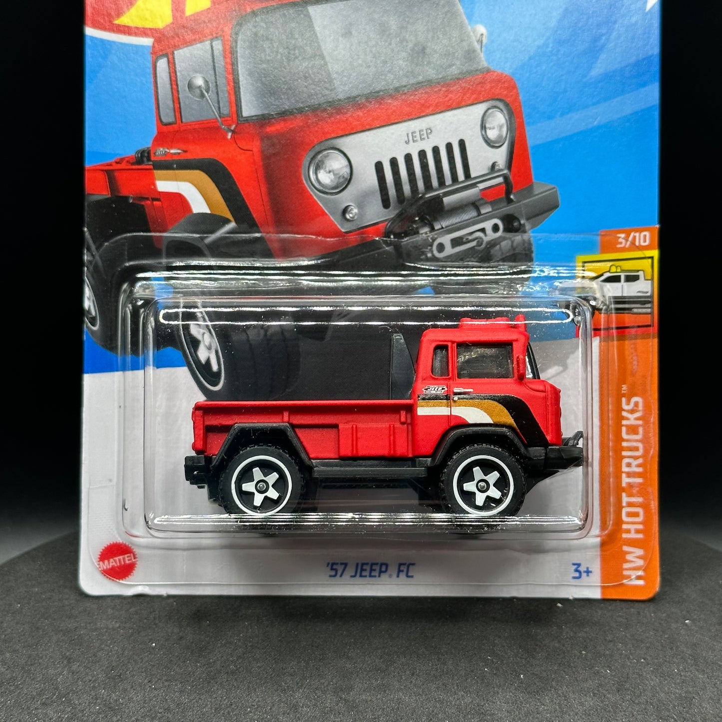 Hot Wheels ‘57 Jeep FC Red