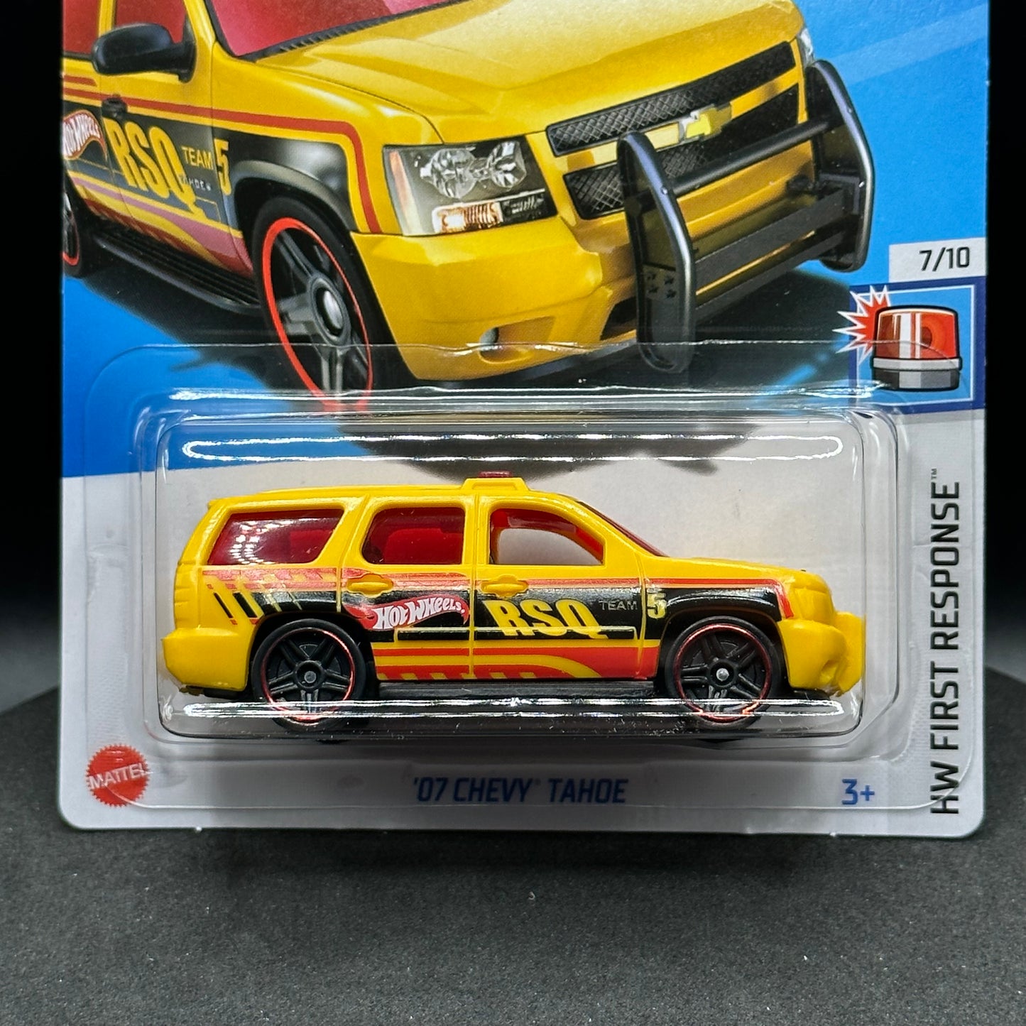 Hot Wheels ‘07 Chevy Tahoe Yellow