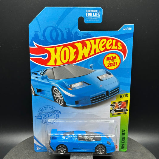 Hot Wheels ‘94 Bugatti EB110 SS Blue