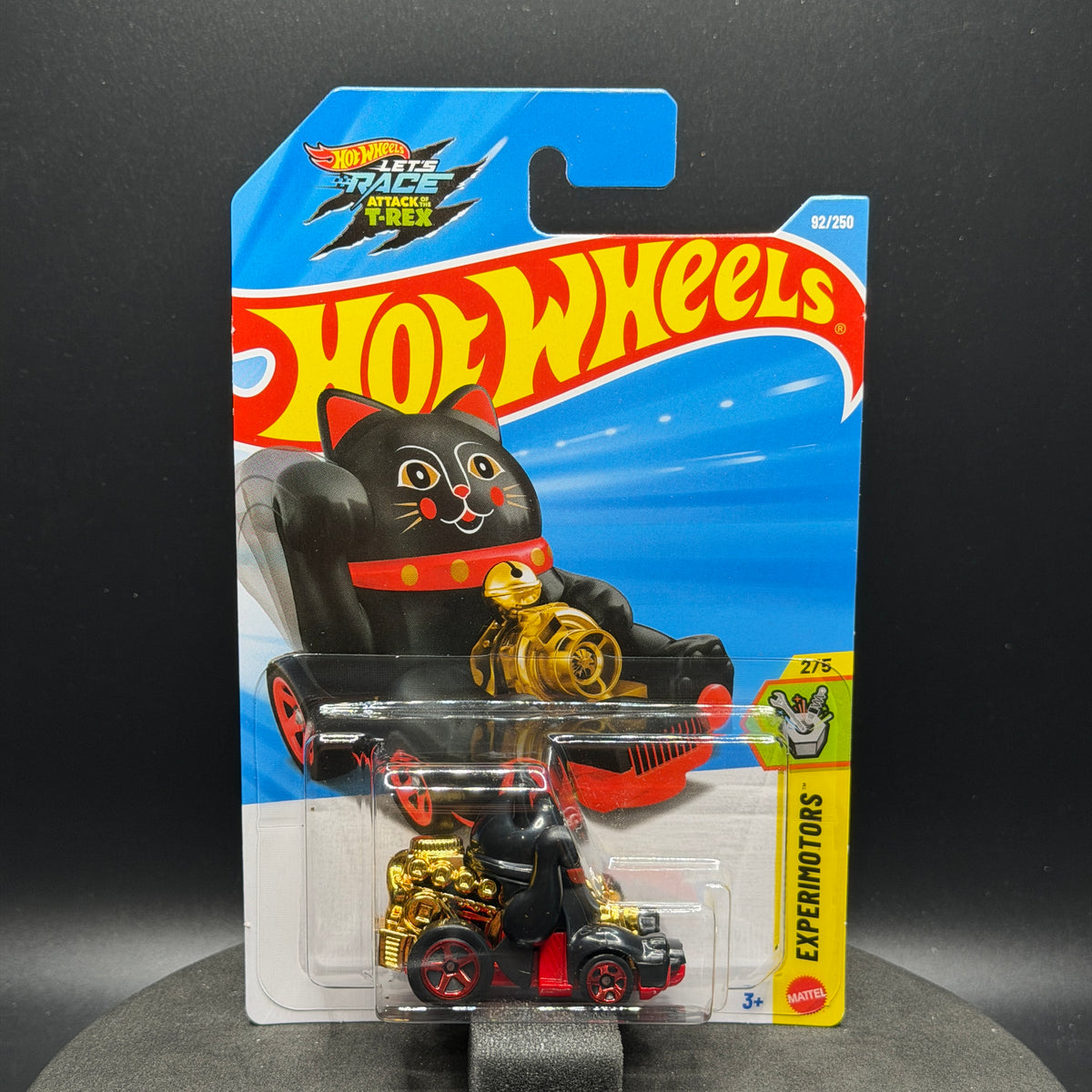 Hot Wheels Feline Lucky Black