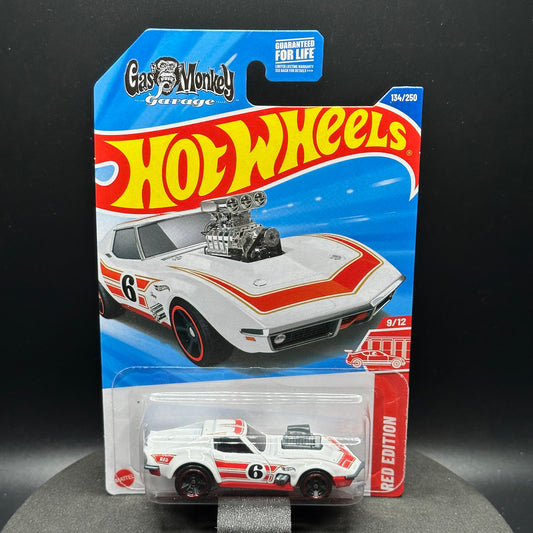 Hot Wheels ‘68 Corvette Gas Monkey Garage Red Edition