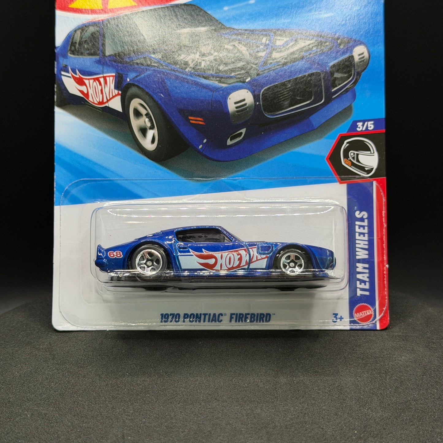 Hot Wheels 1970 Pontiac Firebird Blue