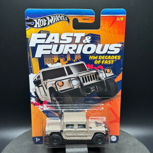 Hot Wheels F&F Hummer H1