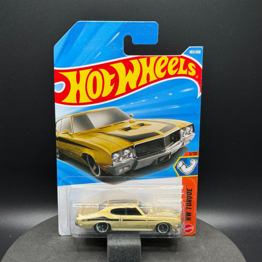 Hot Wheels ‘70 Buick GSX Gold