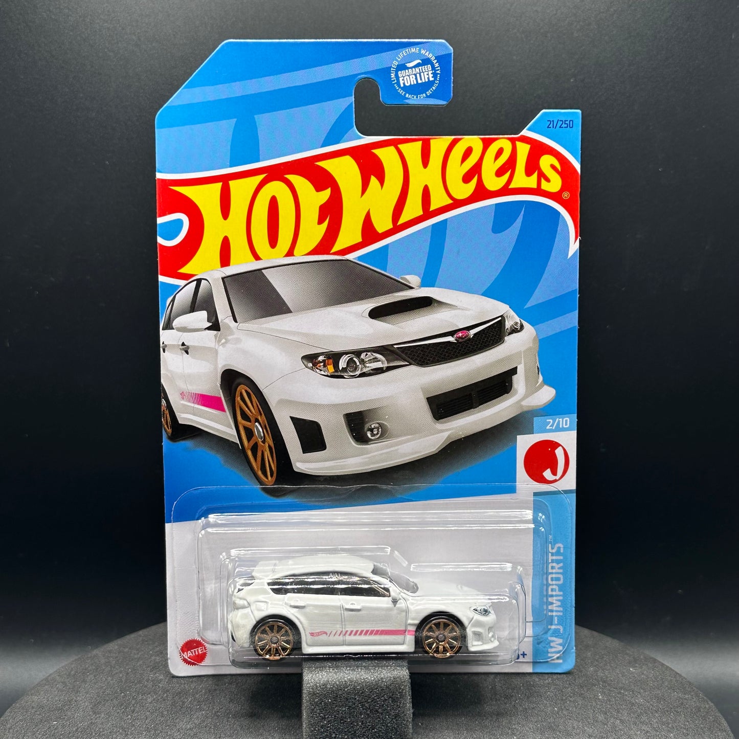 Hot Wheels Subaru WRX STI White