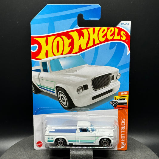 Hot Wheels ‘63 Studebaker Champ White