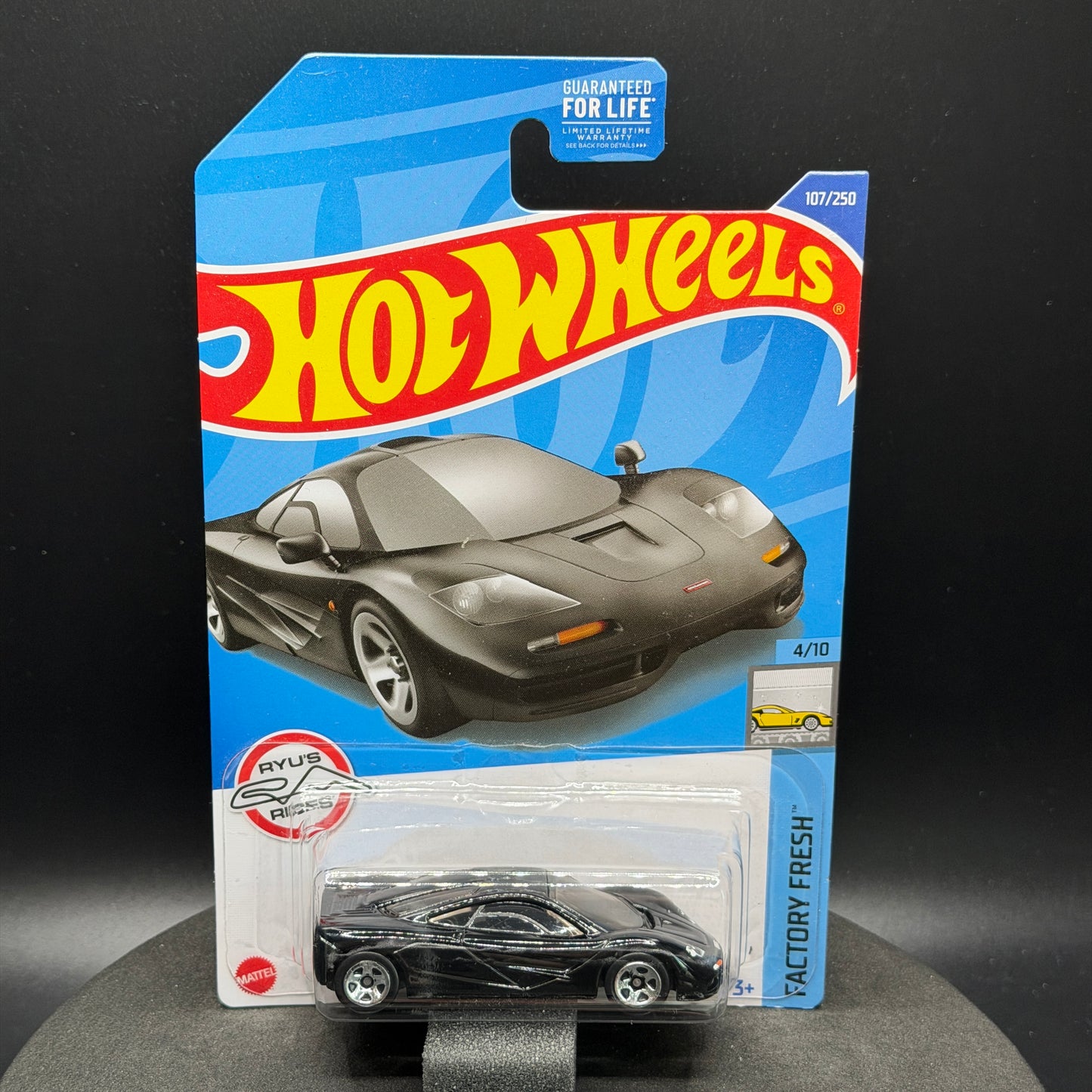 Hot Wheels McLaren F1 Black