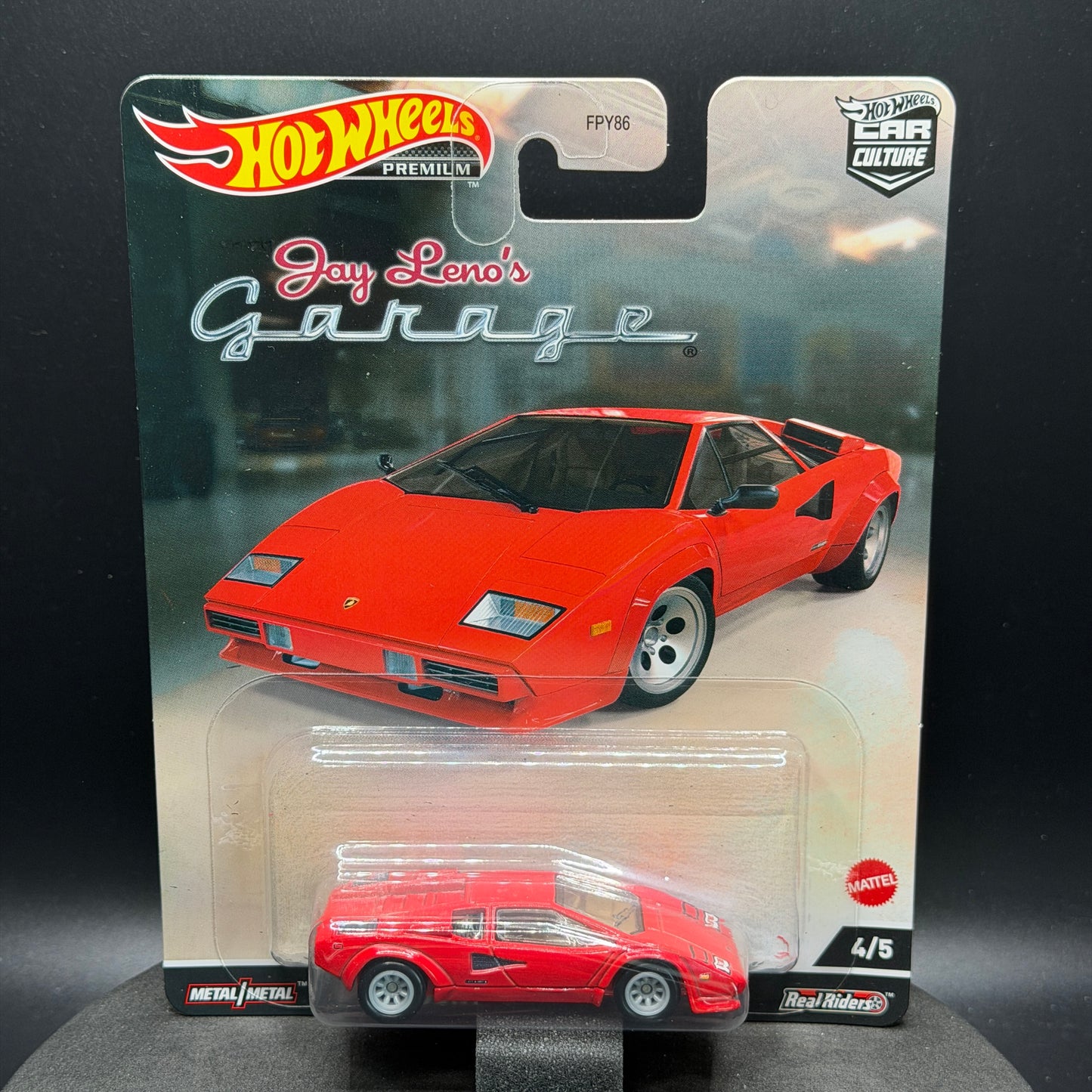 Hot Wheels Lamborghini Countach LP 5000 QV Jay Leno’s Garage