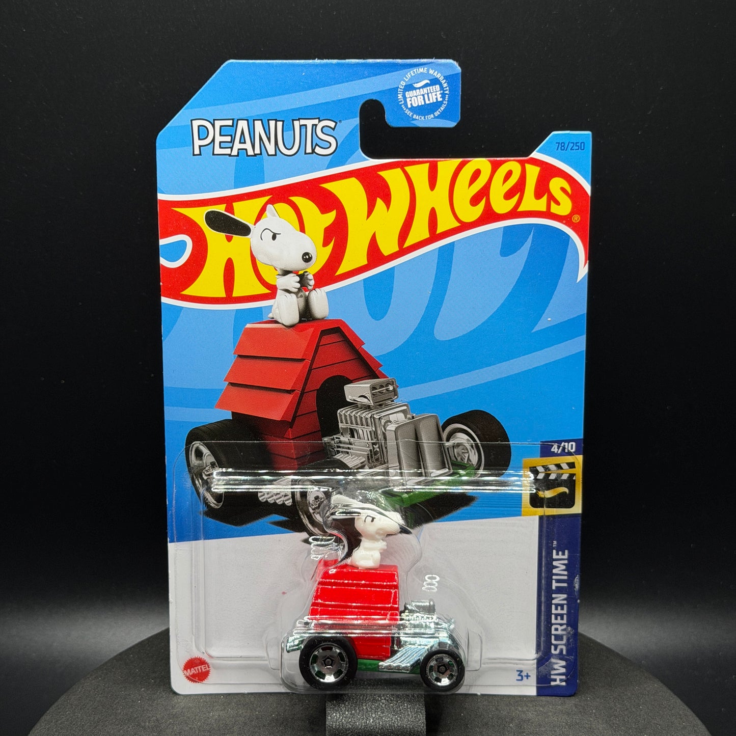 Hot Wheels Snoopy Silver Wheels