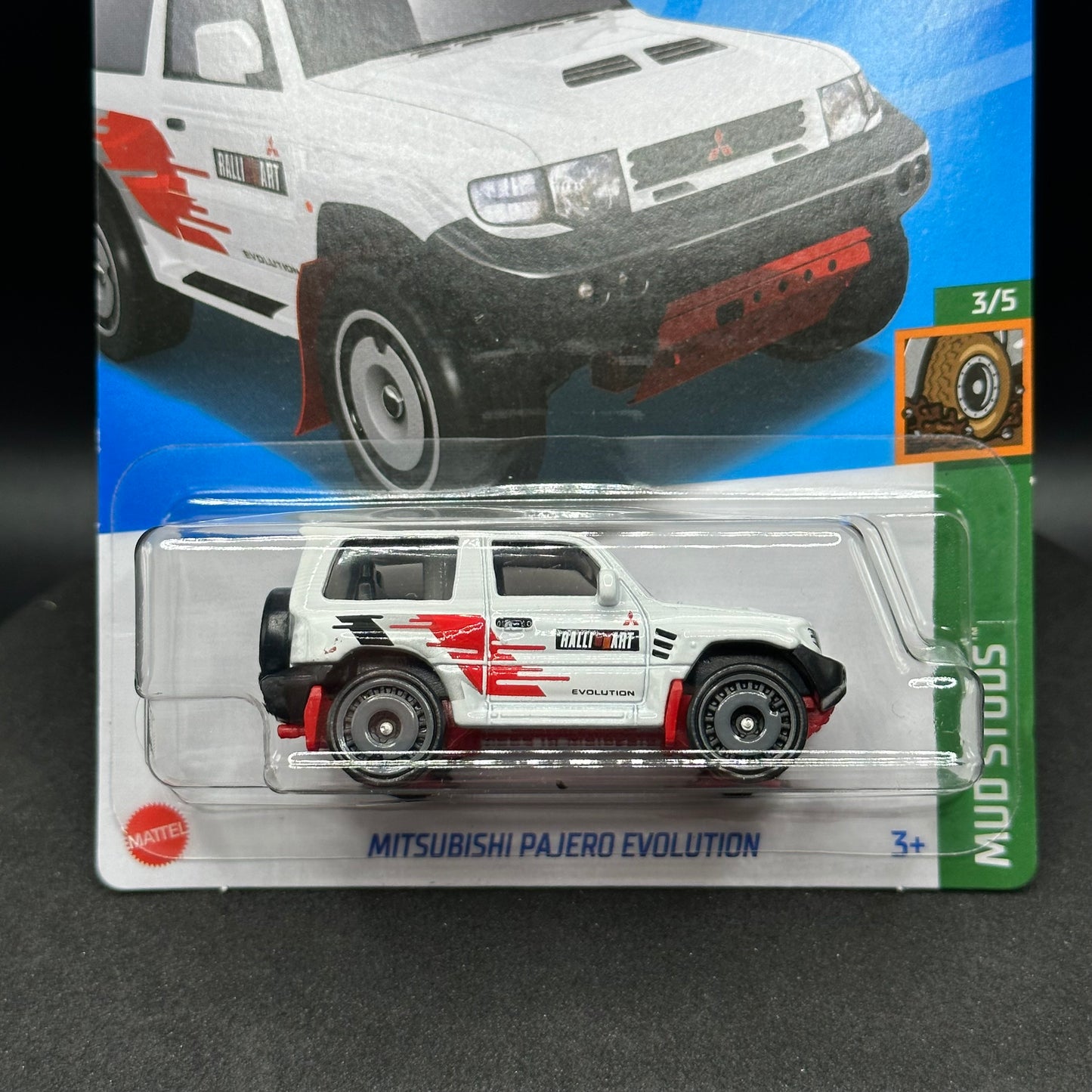 Hot Wheels Mitsubishi Pajero Evolution White