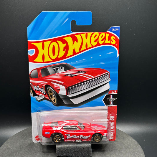 Hot Wheels ‘71 Mustang Funny Car Red