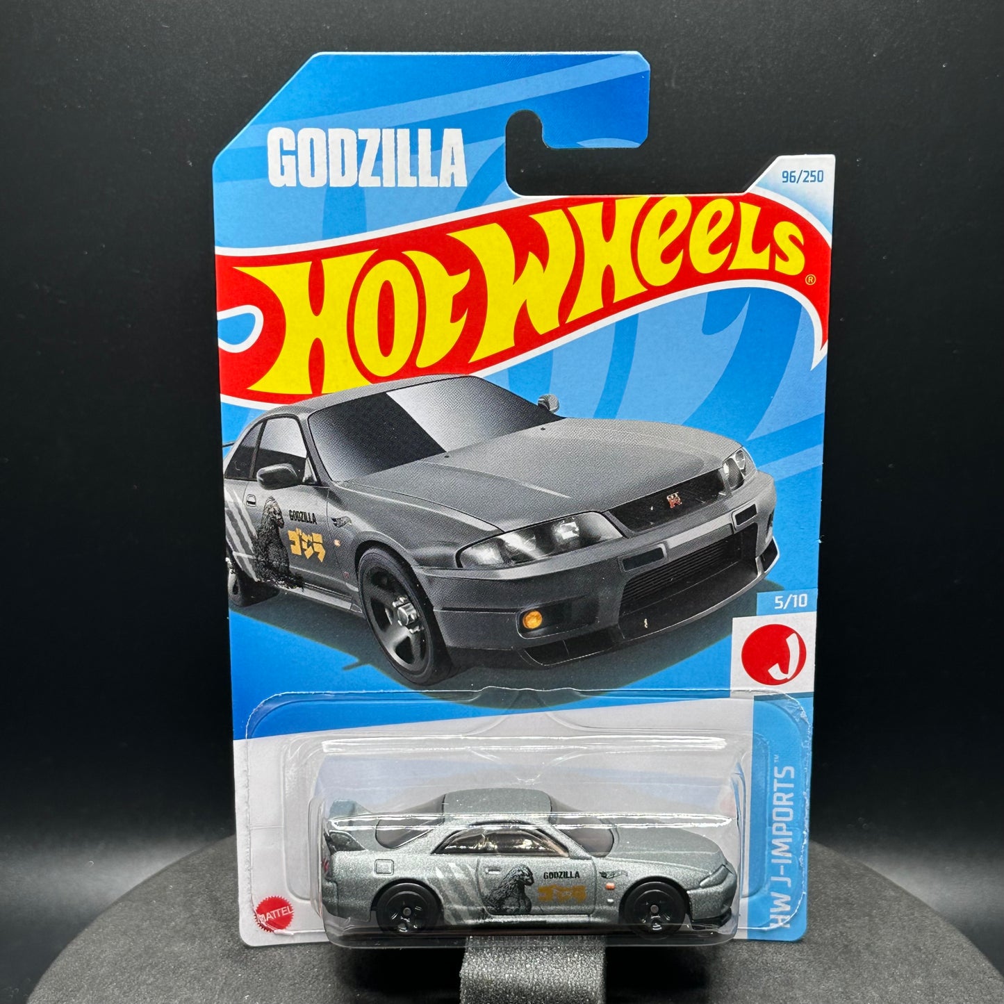 Hot Wheels Nissan Skyline GTR R33 Matte Gray