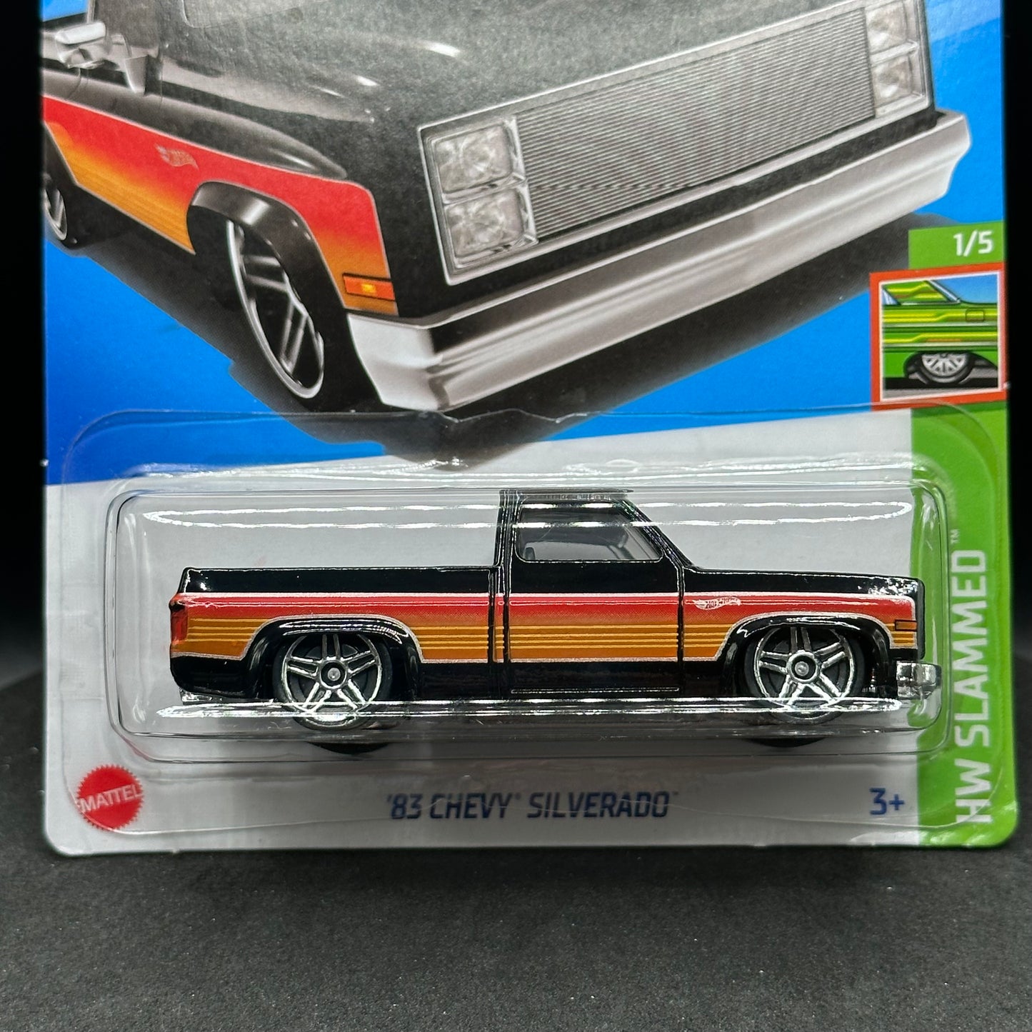 Hot Wheels ‘83 Chevy Silverado Black